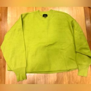 Lime Green Sweater by Bohme